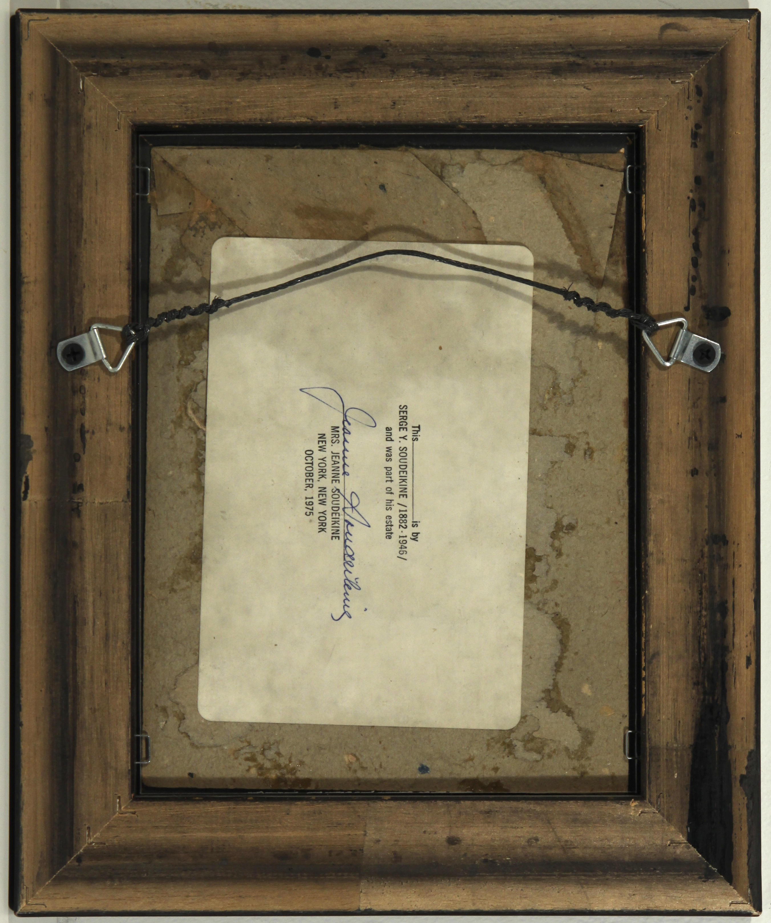 SERGEI SOUDEIKINE (RUSSIAN 18831946) — Art & Antiques & Books Russian